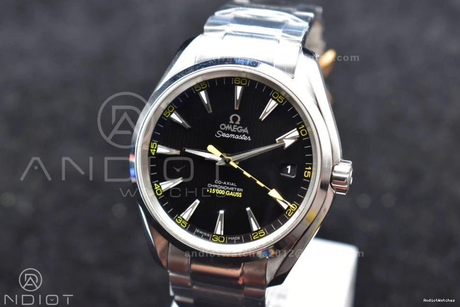 On Bumblebee Edition SS Dial SS Best 1:1 150M Aqua 505 SunProtective A Bracelet VSF Terra Black 0303